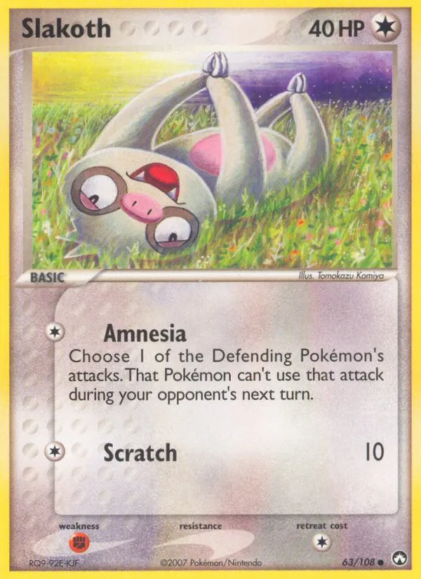 Slakoth — EX Power Keepers — Pokemon