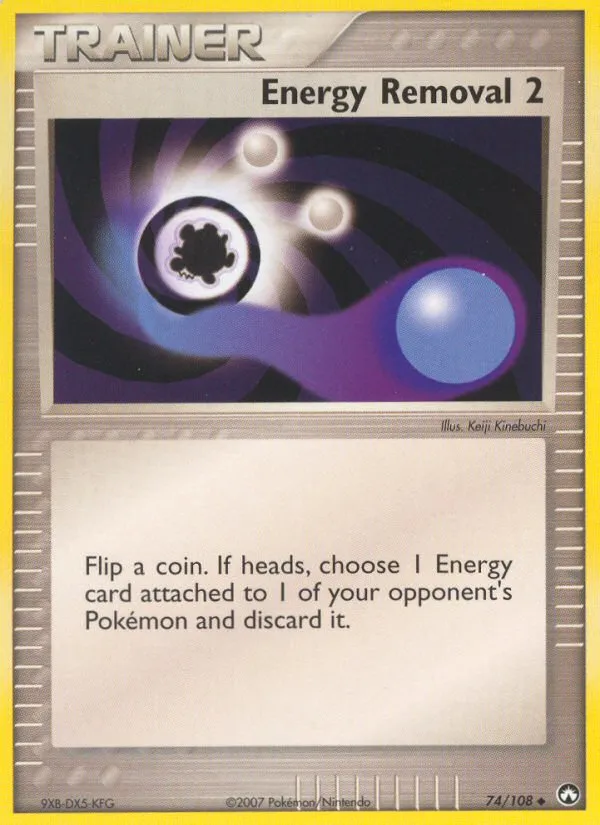 Energy Removal — EX Power Keepers — Pokemon
