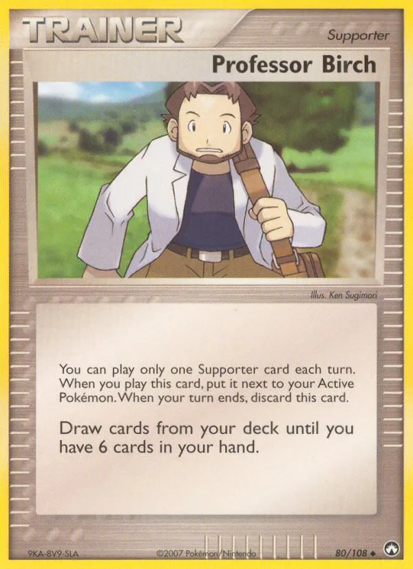 Prof. Seko — EX Power Keepers — Pokémon