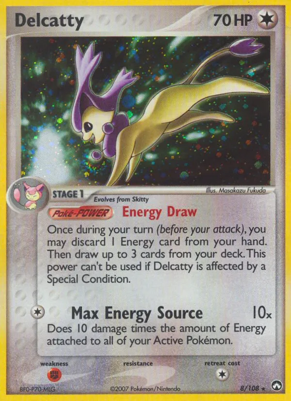 Delcatty — EX Power Keepers — Pokemon