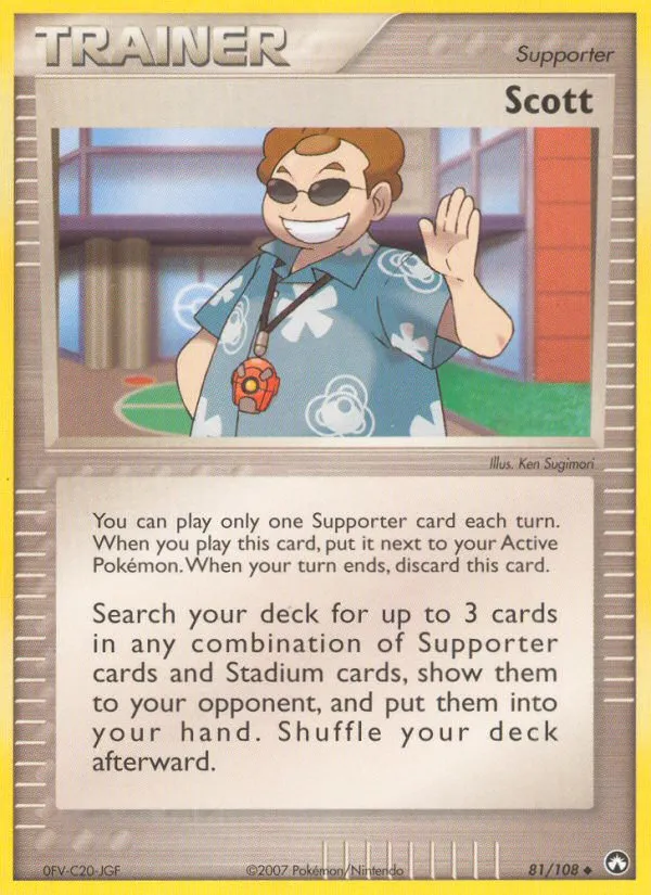 Scott — EX Power Keepers — Pokémon