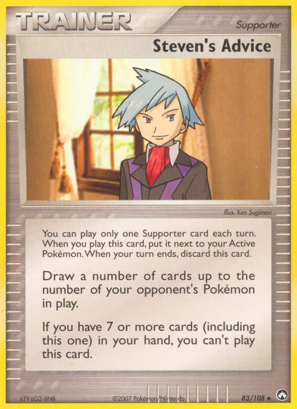 Steven's Advice — EX Power Keepers — Pokemon