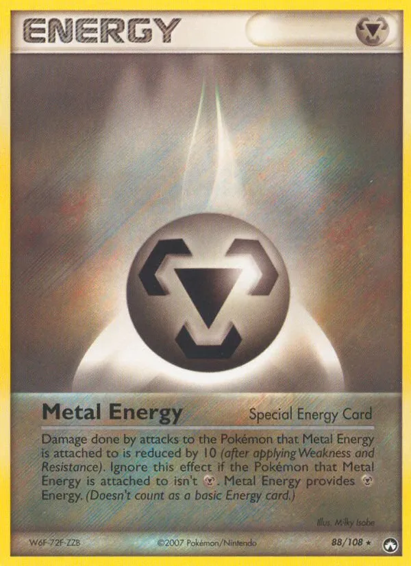 Metal Energy — EX Power Keepers — Pokemon