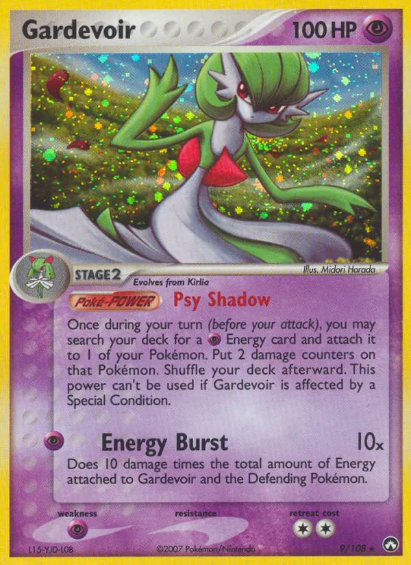 Gardevoir — EX Power Keepers — Pokémon