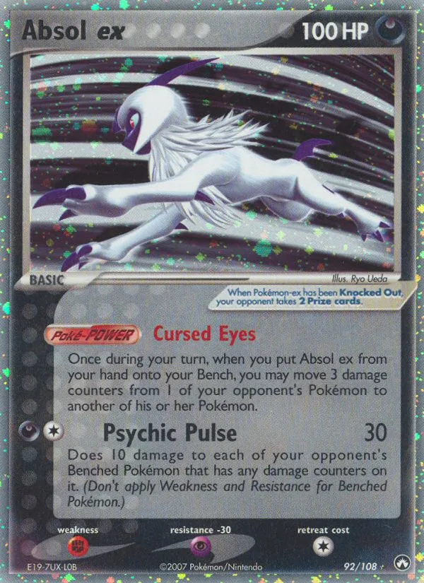Absol ex — EX Power Keepers — Pokemon