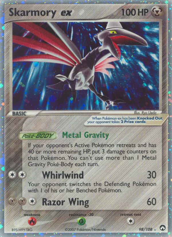 Skarmory ex — EX Power Keepers — Pokémon