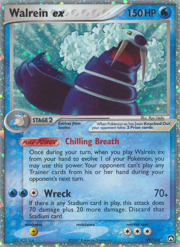 Walrein ex — EX Power Keepers — Pokémon