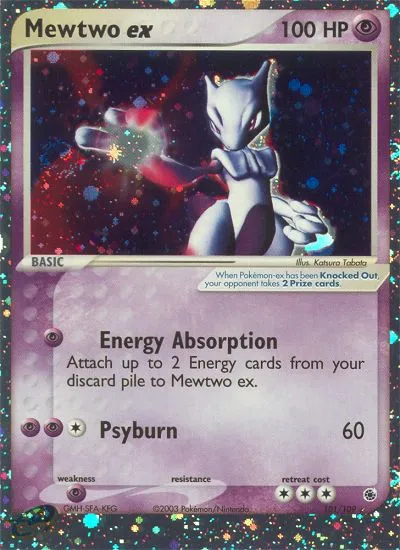 Mewtwo ex — EX Ruby and Sapphire — Pokemon