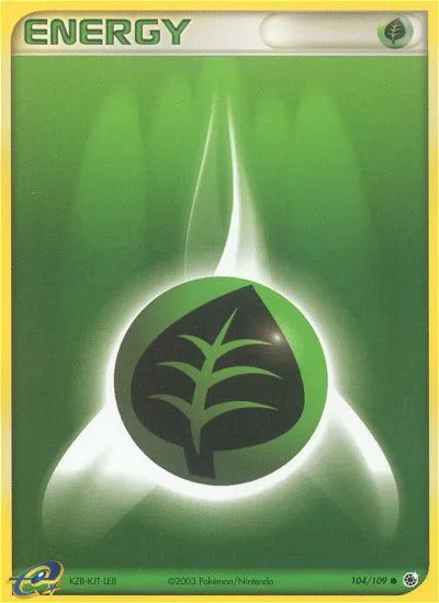 Énergie Plante — EX Ruby and Sapphire — Pokémon