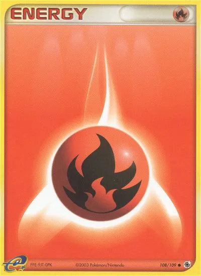 Fire Energy — EX Ruby and Sapphire — Pokémon