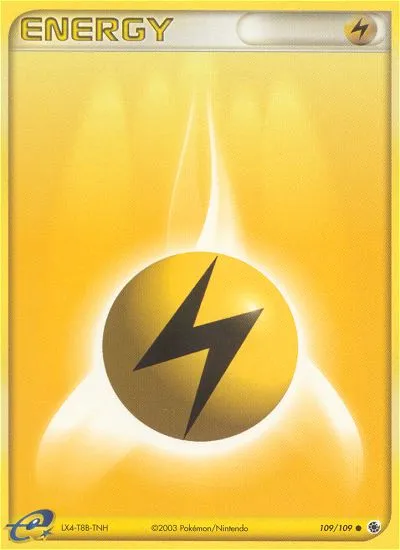 Lightning Energy — EX Ruby and Sapphire — Pokémon