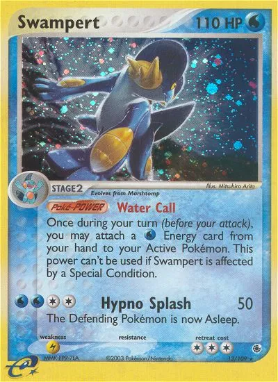 Swampert — EX Ruby and Sapphire — Pokémon