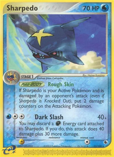Sharpedo — EX Ruby and Sapphire — Pokémon
