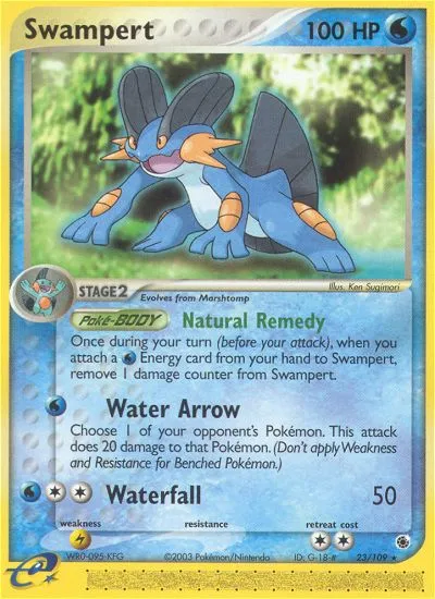 Swampert — EX Ruby and Sapphire — Pokémon