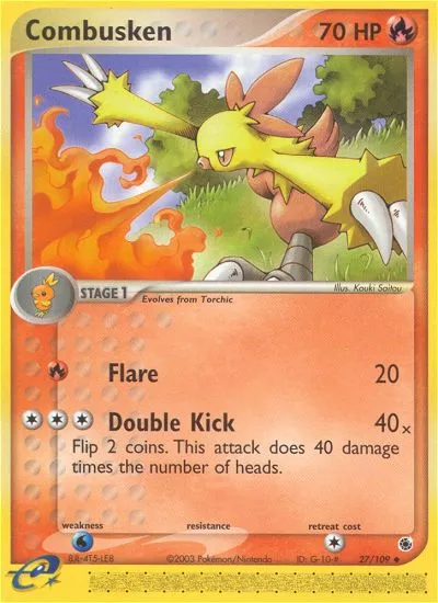 Combusken — EX Ruby and Sapphire — Pokémon