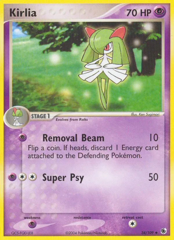 Kirlia — EX Ruby and Sapphire — Pokemon