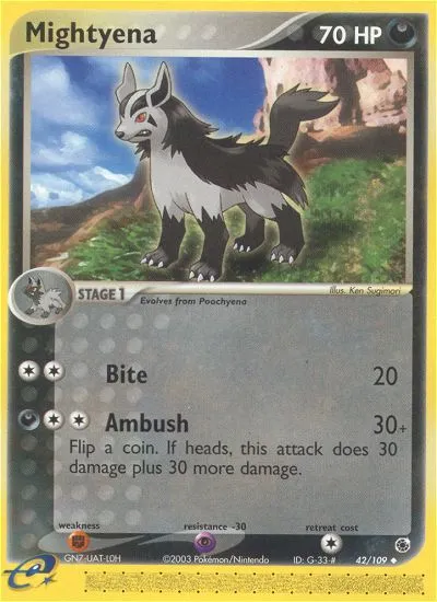 Mightyena — EX Ruby and Sapphire — Pokemon