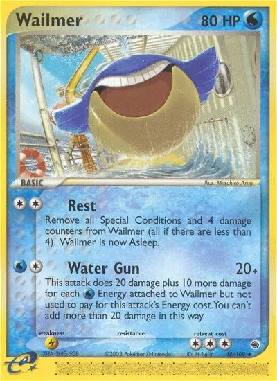 Wailmer — EX Ruby and Sapphire — Pokémon