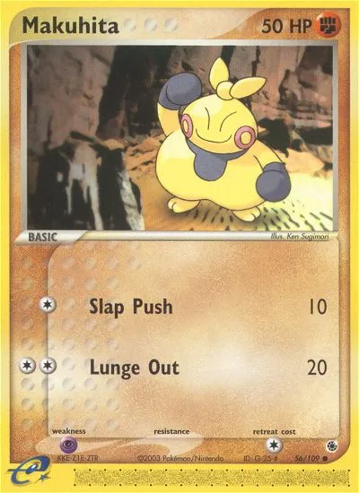 Makuhita — EX Ruby and Sapphire — Pokémon