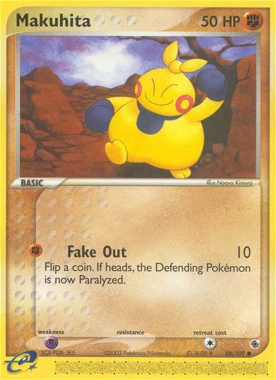 Makuhita — EX Ruby and Sapphire — Pokémon