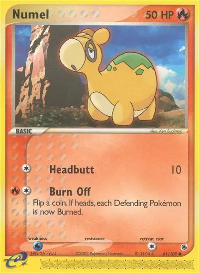 Numel — EX Ruby and Sapphire — Pokémon