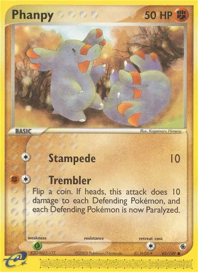 Phanpy — EX Ruby and Sapphire — Pokemon