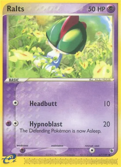 Ralts — EX Ruby and Sapphire — Pokémon