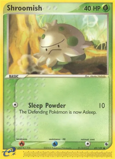 Shroomish — EX Ruby and Sapphire — Pokemon