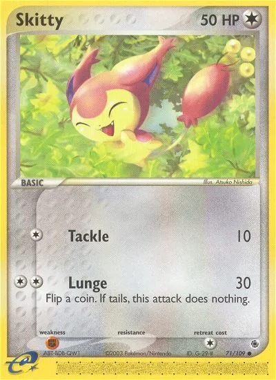 Skitty — EX Ruby and Sapphire — Pokemon