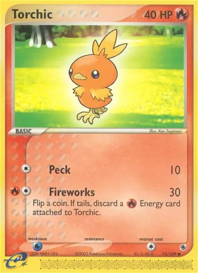 Torchic — EX Ruby and Sapphire — Pokemon