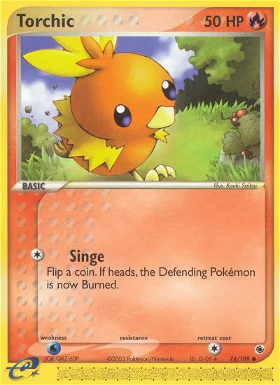 Torchic — EX Ruby and Sapphire — Pokémon