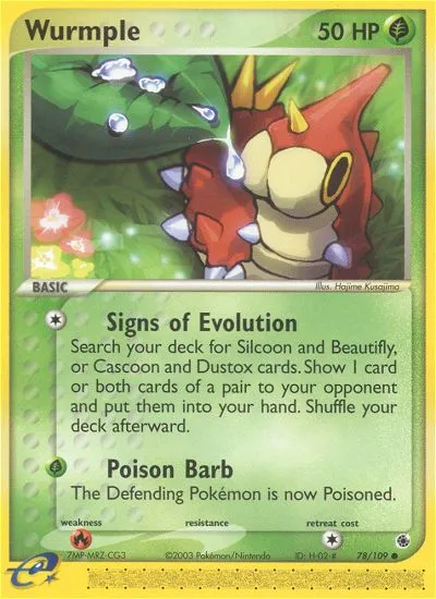 Wurmple — EX Ruby and Sapphire — Pokemon