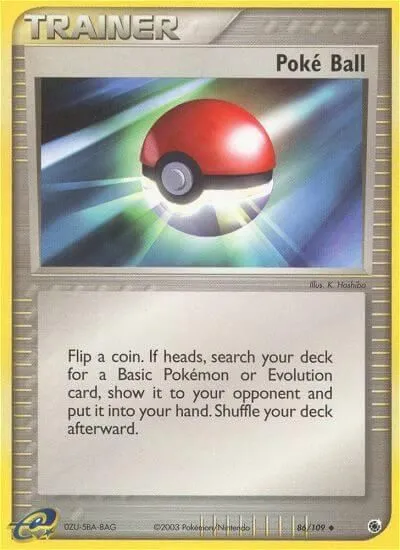 Poke Ball — EX Ruby and Sapphire — Pokemon