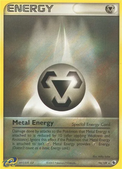 Énergie Métal — EX Ruby and Sapphire — Pokémon