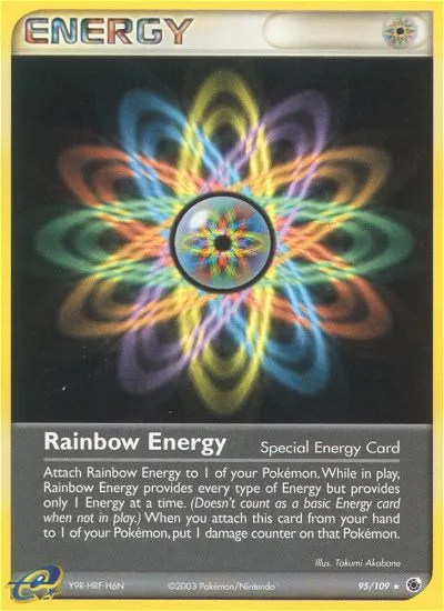 Rainbow Energy — EX Ruby and Sapphire — Pokemon