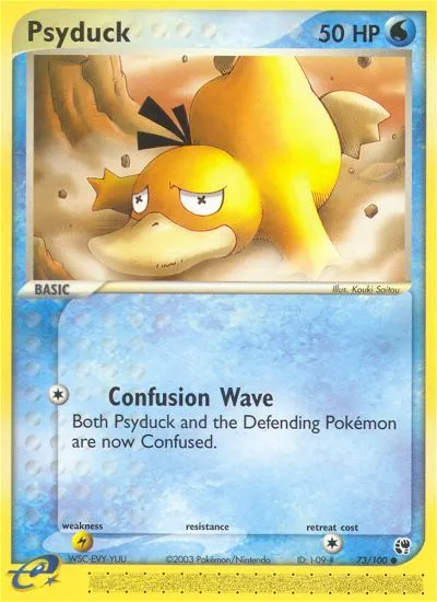 Psyduck — EX Sandstorm — Pokémon