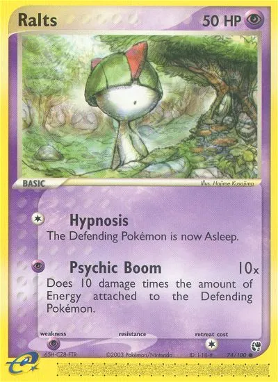 Ralts — EX Sandstorm — Pokemon