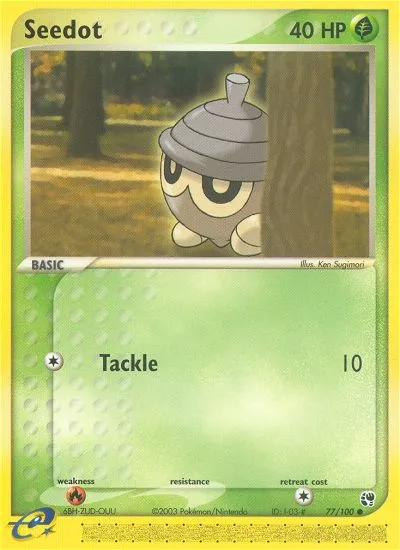 Seedot — EX Sandstorm — Pokémon