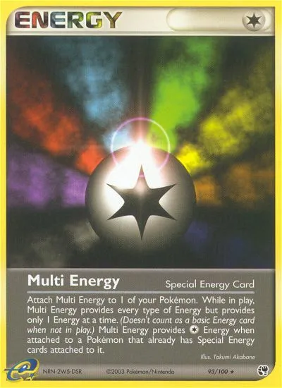 Multi Energy — EX Sandstorm — Pokemon