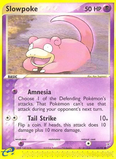 Slowpoke — EX Team Magma vs Team Aqua — Pokemon
