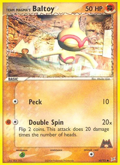 Team Magma's Baltoy — EX Team Magma vs Team Aqua — Pokémon