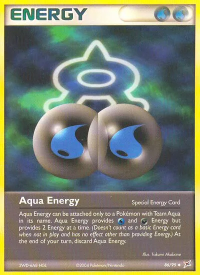 Aqua Energy — EX Team Magma vs Team Aqua — Pokémon