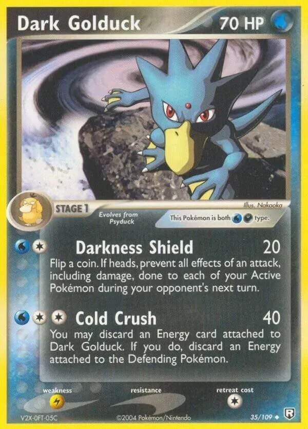 Dark Golduck — EX Team Rocket Returns — Pokémon