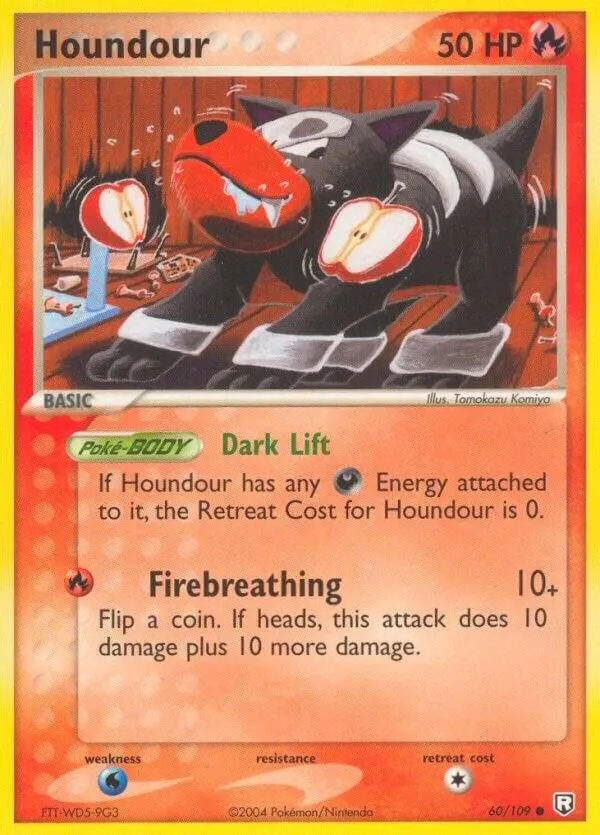 Houndour — EX Team Rocket Returns — Pokémon