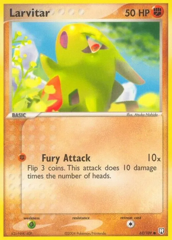 Larvitar — EX Team Rocket Returns — Pokémon