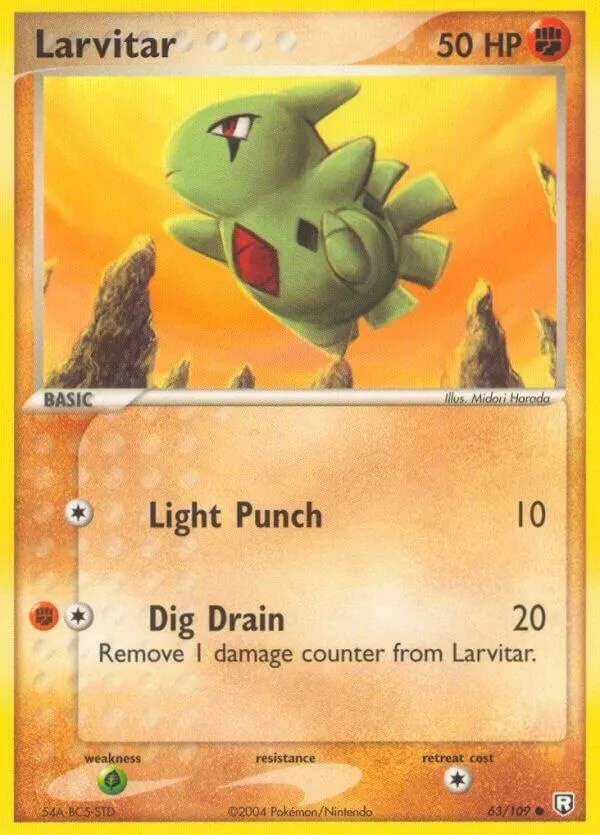 Larvitar — EX Team Rocket Returns — Pokémon