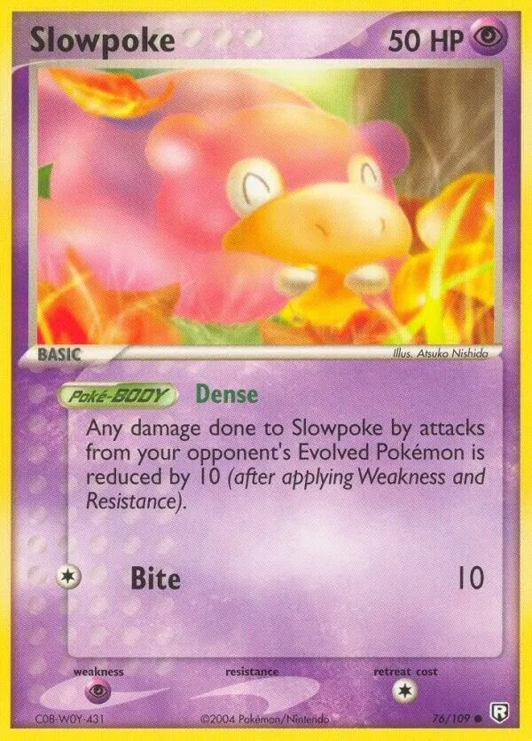 Slowpoke — EX Team Rocket Returns — Pokémon