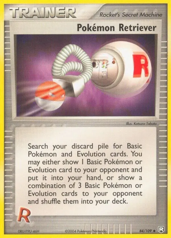 Pokemon Retriever — EX Team Rocket Returns — Pokémon