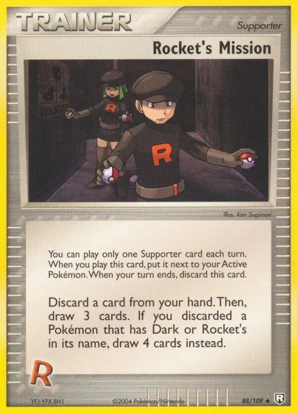 Rocket's Mission — EX Team Rocket Returns — Pokémon