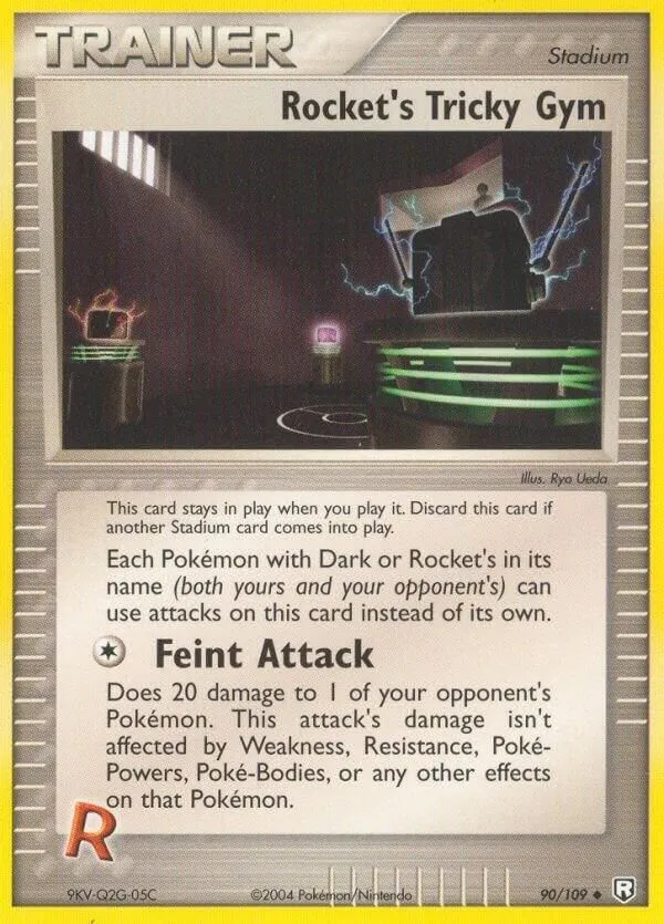 Rocket's Tricky Gym — EX Team Rocket Returns — Pokémon